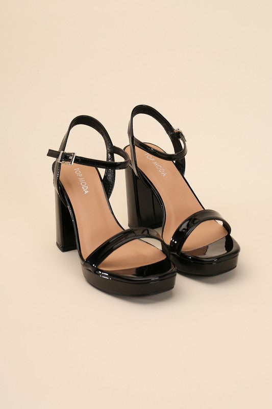 FINN-1 Ankle Strap Heel