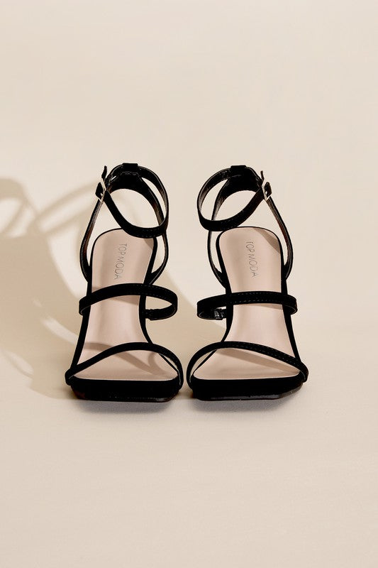 DEVIN-8 Ankle Strap Heels