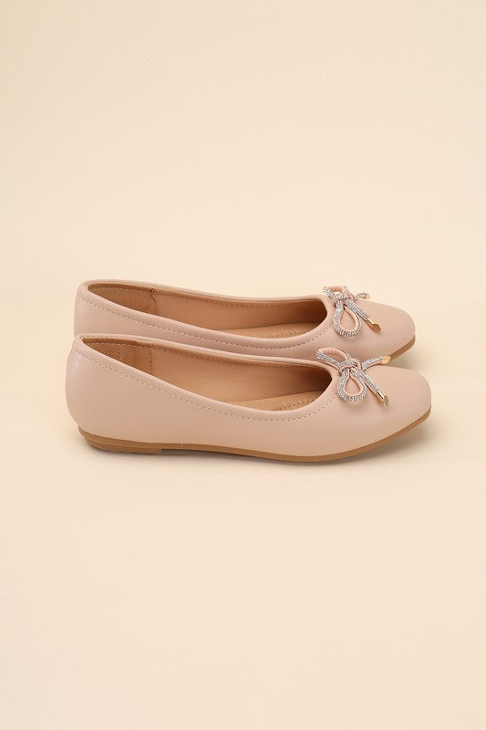 DOROTHY-77 Bow Ballet Flats