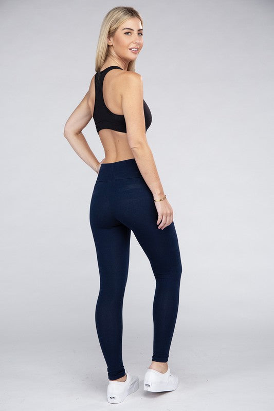 Active Leggings Featuring Concealed Pockets