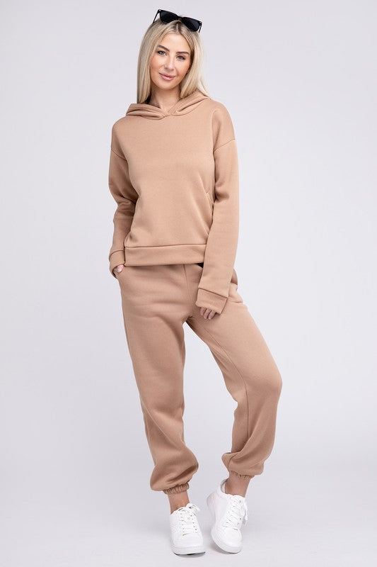 Drop Shoulder Hoodie & Pants